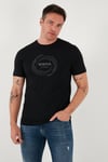 U.S. Polo % 100 Pamuk Regular Fit Bisiklet Yaka Logolu Erkek T Shirt G081SZ0112106952 SİYAH