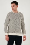 U.S. Polo Pamuklu Regular Fit Bisiklet Yaka Erkek Sweat G081SZ0822239321 SİYAH