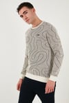 U.S. Polo Pamuklu Regular Fit Bisiklet Yaka Erkek Sweat G081SZ0822239321 SİYAH