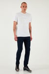 U.S. Polo Pamuklu Slim Fit Normal Bel Dar Paça Erkek Pantolon G081SZ0782098518 LACİVERT