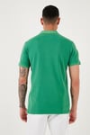 U.S.Polo Pamuklu Slim Fit Erkek Polo Yaka T Shirt G081SZ0111573851 YEŞİL