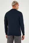 U.S. Polo Pamuklu Slim Fit Logolu Erkek Hırka G081SZ0TH2227188 LACİVERT