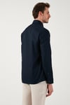 U.S. Polo % 100 Pamuk Slim Fit Düğmeli Yaka Logolu Erkek Gömlek G081SZ0042082904 LACİVERT