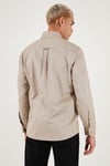 U.S. Polo Pamuklu Slim Fit Uzun Kol Erkek Gömlek G081SZ0042225643 HAKİ
