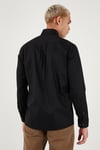 U.S. Polo Pamuklu Slim Fit Uzun Kol Erkek Gömlek G081SZ0042225643 SİYAH