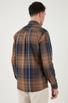 U.S. Polo Pamuklu Regular Fit Ekoseli Uzun Kollu Erkek Gömlek G081SZ0042235800 Bisküvi