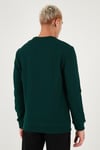 U.S. Polo Pamuklu Regular Fit Logolu Bisiklet Yaka Erkek Sweat G081GL0822237151 KOYU YEŞİL