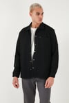 U.S. Polo Comfort Fit Uzun Kollu Erkek Gömlek G081SZ0OG2235913 SİYAH