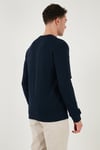U.S. Polo Pamuklu Regular Fit Logolu Bisiklet Yaka Erkek Sweat G081GL0822237377 LACİVERT