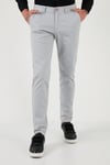 U.S. Polo Pamuklu Slim Fit Chino Erkek Pantolon G081SZ0781827278 GRİ