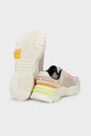 U.S. Polo Sneaker Bayan Ayakkabı VINCENT WMN 4FX Bej-Pembe-Sarı
