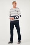 U.S. Polo Slim Fit Logolu Daralan Paça Erkek Pantolon G081SZ0782237493 LACİVERT