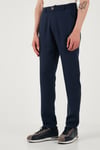 U.S. Polo Carrot Fit Normal Bel Daralan Paça Keten Erkek Pantolon G081SZ0782106438 LACİVERT