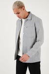U.S. Polo Comfort Fit Uzun Kollu Erkek Gömlek G081SZ0OG2235913 GRİ