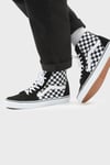 UA SK8-Hi Bilekli Sneaker Unisex Ayakkabı VN0A32QGHRK1 SİYAH-BEYAZ