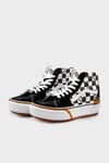 UA SK8-Hi Stacked Günlük Kadın Ayakkabı VN0A4BTWVLV1 SİYAH-BEYAZ