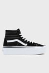 UA SK8-Hi Tapered Bilekli Platform Sneaker Kadın Ayakkabı VN0A5JMKBMX1 SİYAH-BEYAZ
