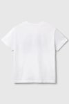 United Colors Of Benetton % 100 Pamuk Regular Fit Baskılı Erkek Çocuk T Shirt 3JERC10PE BEYAZ