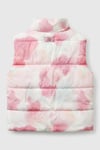 United Colors Of Benetton Desenli Regular Fit Dik Yaka Kız Çocuk Yelek 2M9GCJ00Y PEMBE