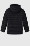United Colors Of Benetton Kapitoneli Regular Fit Kapüşonlu Kız Çocuk Mont BNTG23315 SİYAH