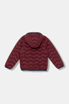 United Colors Of Benetton Kapitoneli Regular Fit Kapüşonlu Erkek Çocuk Mont 2TWDCN04V BORDO
