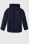 United Colors Of Benetton Kapitoneli Regular Fit Kapüşonlu Kız Çocuk Mont BNTG23315 LACİVERT
