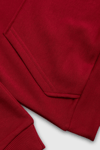 United Colors Of Benetton Logolu Pamuklu Regular Fit Kapüşonlu Erkek Çocuk Sweat BNTB23341 BORDO