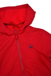 United Colors Of Benetton Logolu Regular Fit Kapüşonlu Unisex Çocuk Yağmurluk BNTU21879 KIRMIZI