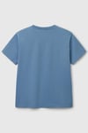 United Colors Of Benetton Marvel Baskılı Pamuklu Regular Fit Bisiklet Yaka Erkek Çocuk T Shirt 35RYC10N9 AÇIK MAVİ