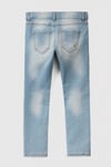 United Colors Of Benetton Pamuklu Dar Kesim Jeans Kız Çocuk Kot Pantolon 4DURCE00L AÇIK MAVİ