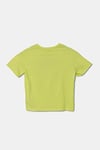 United Colors Of Benetton Pamuklu Payetli Boxy Fit Bisiklet Yaka Kız Çocuk T Shirt 3I1XC10NY SARI