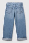 United Colors Of Benetton Pamuklu Straight Fit Düz Paça Jeans Erkek Çocuk Kot Pantolon 4DW2CE03Z AÇIK MAVİ