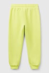 United Colors Of Benetton Regular Fit Lastikli Paça Kız Çocuk Eşofman Altı 3J68CF02H SARI