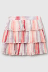 United Colors Of Benetton Regular Fit Çok Renkli Pileli Kız Çocuk Etek 4L8RC002A PEMBE