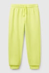 United Colors Of Benetton Regular Fit Lastikli Paça Kız Çocuk Eşofman Altı 3J68CF02H SARI