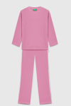 United Colors Of Benetton Regular Fit Lastikli Bel Bol Paça Kız Çocuk Tayt BNTG23310 GÜL KURUSU