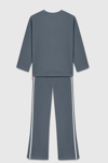 United Colors Of Benetton Regular Fit Lastikli Bel Bol Paça Kız Çocuk Tayt BNTG23310 MAVİ-ANTRASİT