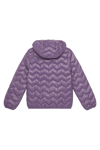United Colors Of Benetton Regular Fit Kapüşonlu Kapitoneli Kız Çocuk Mont 21INCN04U MOR