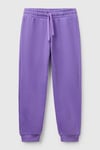 United Colors Of Benetton Regular Fit Lastikli Paça Kız Çocuk Eşofman Altı 3J68CF02H MOR