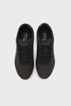 Uno Logolu Kalın Taban Sneaker Kadın Ayakkabı 73690 BLK SİYAH