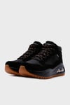 Uno Peaks-Street Hikes Kalın Tabanlı Süet Detaylı Bilekli Kadın Bot 177550 BBK SİYAH