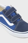 UY Old Skool V Cırt Cırtlı Süet Sneaker Unisex Çocuk Ayakkabı VN000VHENWD1 LACİVERT-MAVİ