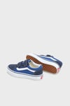UY Old Skool V Cırt Cırtlı Süet Sneaker Unisex Çocuk Ayakkabı VN000VHENWD1 LACİVERT-MAVİ