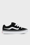 Vans Caldrone Logolu Deri Sneaker Unisex Ayakkabı VN000DBYBA21 SİYAH-BEYAZ