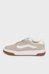 Vans Hylane Deri Karışımlı Logolu Sneaker Unisex Ayakkabı VN000D1JCY91 Gri-Krem