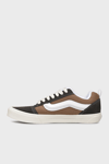 Vans Knu Skool Deri Logolu Sneaker Unisex Ayakkabı VN000D22BW21 KAHVE