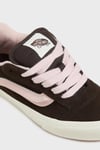 Vans Knu Skool Süet Sneaker Unisex Ayakkabı VN000D75O3N1 SİYAH-PEMBE
