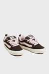 Vans Knu Skool Süet Sneaker Unisex Ayakkabı VN000D75O3N1 SİYAH-PEMBE