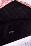 Vans Old Skool Check Backpack Kareli Ayarlanabilir Omuz Askılı Unisex Sırt Çantası VN000H4XZRY1 Pembe-Bordo