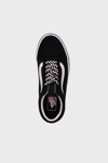 Vans Old Skool Süet Logolu Sneaker Unisex Ayakkabı VN000D6WY281 SİYAH-BEYAZ